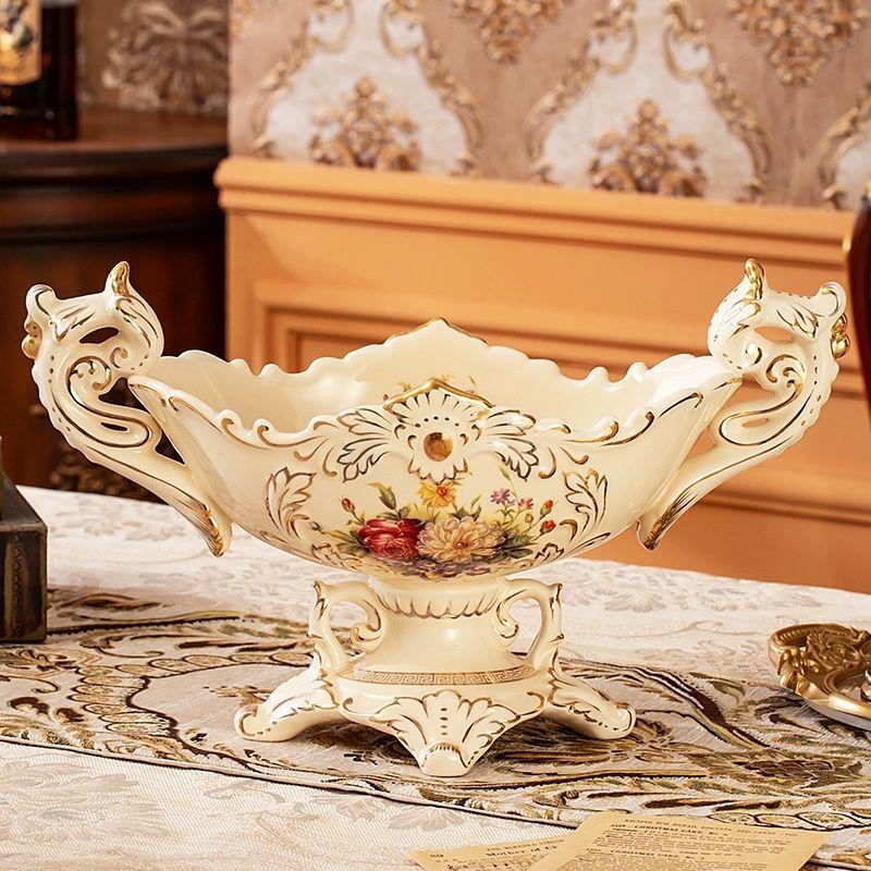 Luxury European Style Ceramic Fruit Bowl Set
Luxury European Style Ceramic Fruit Bowl Set
