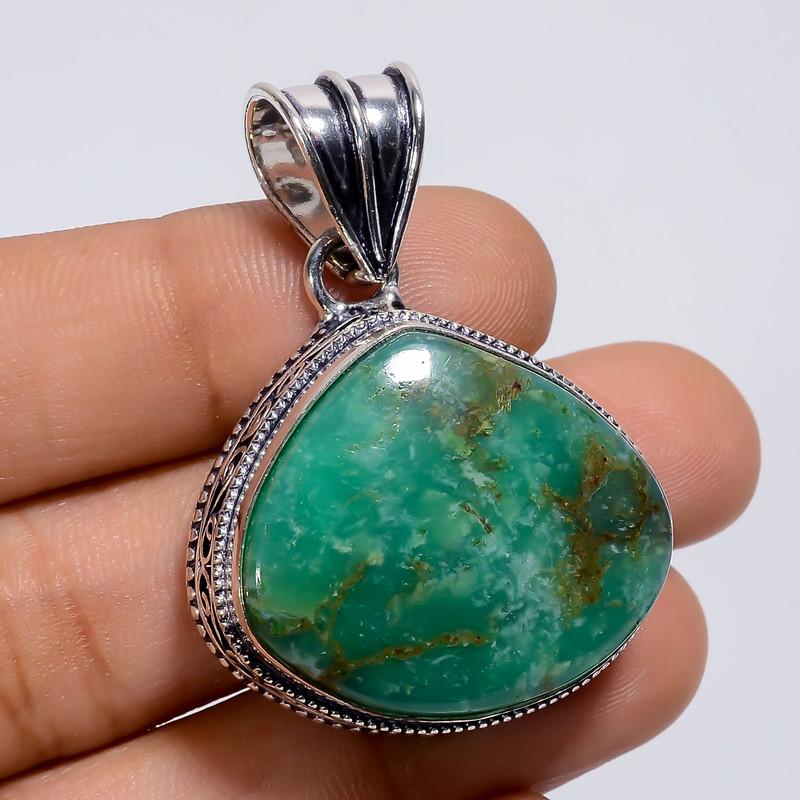 Fabulous Top Grade Qualite 100% Natural Chrysoprase Heart Shape Vintage Style Handmade Jewelry 925 Steling Silver Pendant 1.6 WSJ-4852 1.6
Fabulous Top Grade Qualite 100% Natural Chrysoprase Heart Shape Vintage Style Handmade Jewelry 925 Steling Silver Pendant 1.6 WSJ-4852 1.6