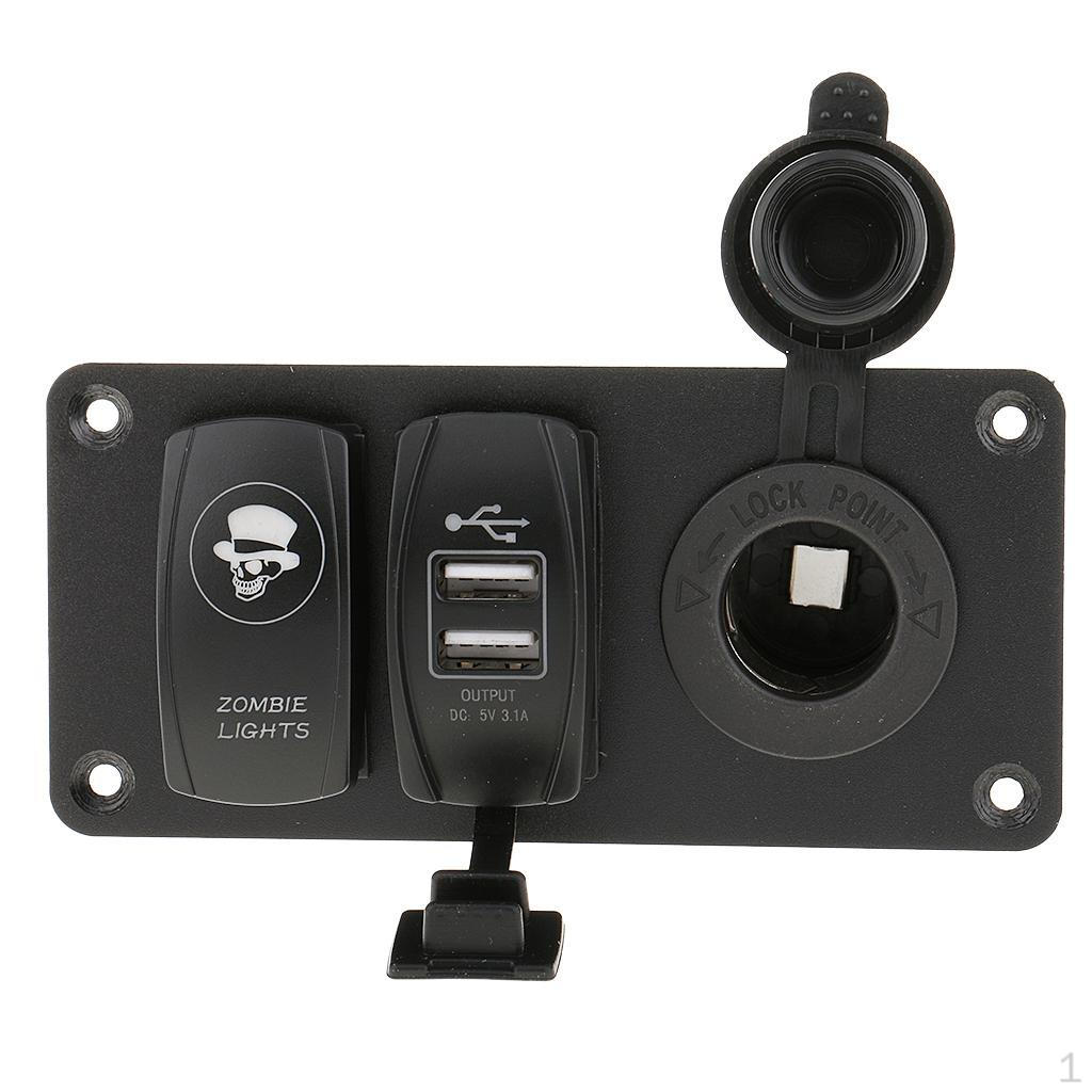 Zombie + двойной USB-порт + розетка на 12 В/24 В
Zombie + двойной USB-порт + розетка на 12 В/24 В