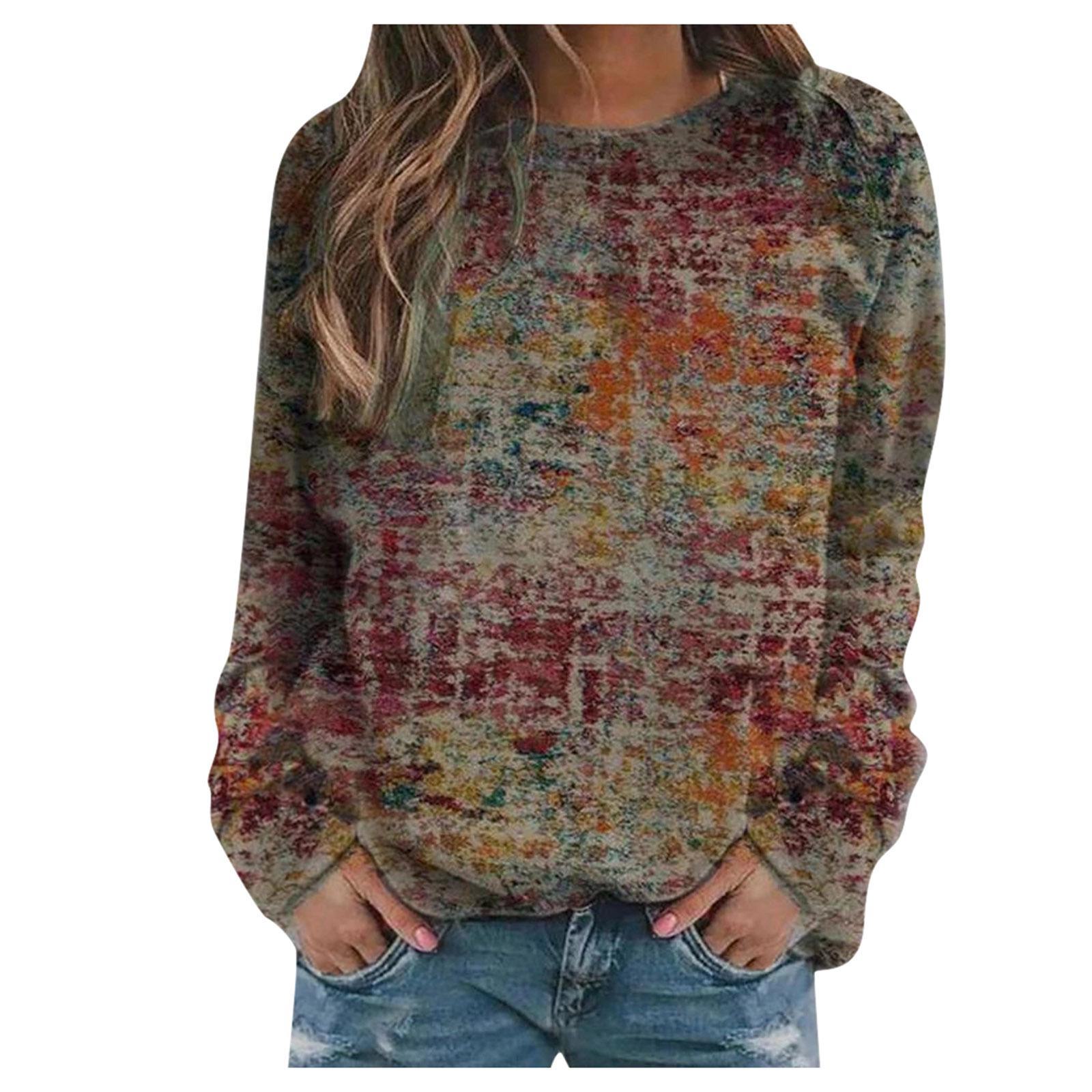 2020 Осень Женская Свободная Толстовка С Длинными Рукавами Круглый Вырез Принт XXXL
2020 Осень Женская Свободная Толстовка С Длинными Рукавами Круглый Вырез Принт XXXL