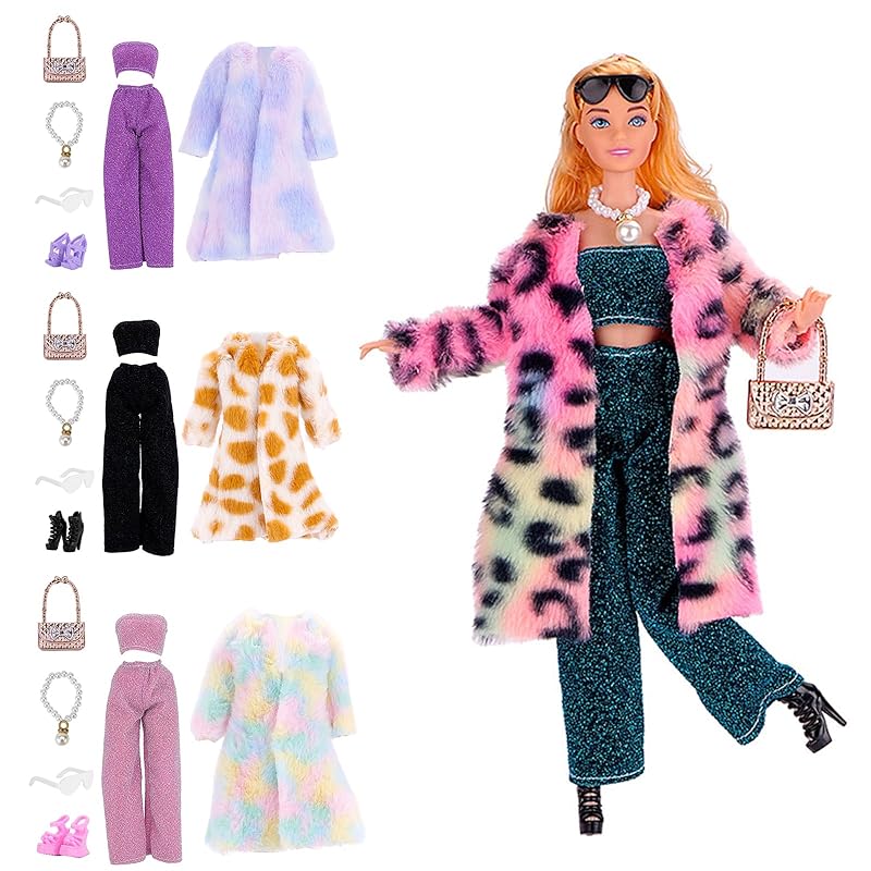 30cm stuffed animal clothes for dolls dress for dolls 4 sets = 4 pieces of clothing + 4 wool coats + 4 pairs of shoes + 4 sunglasses + 4 bags + 4
30cm stuffed animal clothes for dolls dress for dolls 4 sets = 4 pieces of clothing + 4 wool coats + 4 pairs of shoes + 4 sunglasses + 4 bags + 4