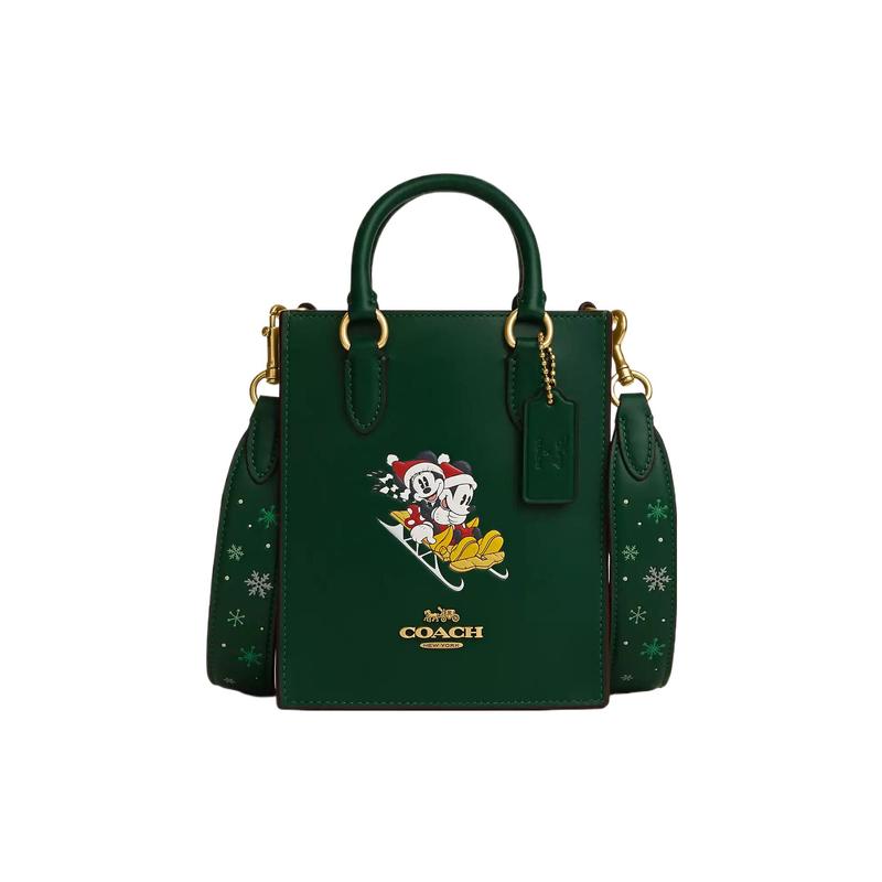 COACH handbag Disney co-branded North South 14 printed shoulder strap with magnetic snap buckle calfskin Tote bag Tote bag shopping bag shoulder жовтий
COACH handbag Disney co-branded North South 14 printed shoulder strap with magnetic snap buckle calfskin Tote bag Tote bag shopping bag shoulder жовтий