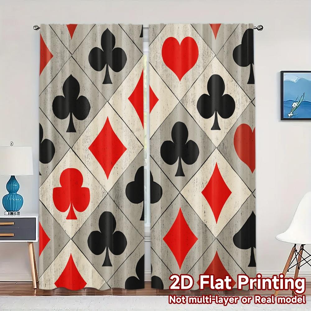 Set Of 2 Flat Printing Jit Curtains Without Rod Card Curtain Popular Polyester Outdoor Made W100*H70(CM)-Rod Pocket&1PCS
Set Of 2 Flat Printing Jit Curtains Without Rod Card Curtain Popular Polyester Outdoor Made W100*H70(CM)-Rod Pocket&1PCS