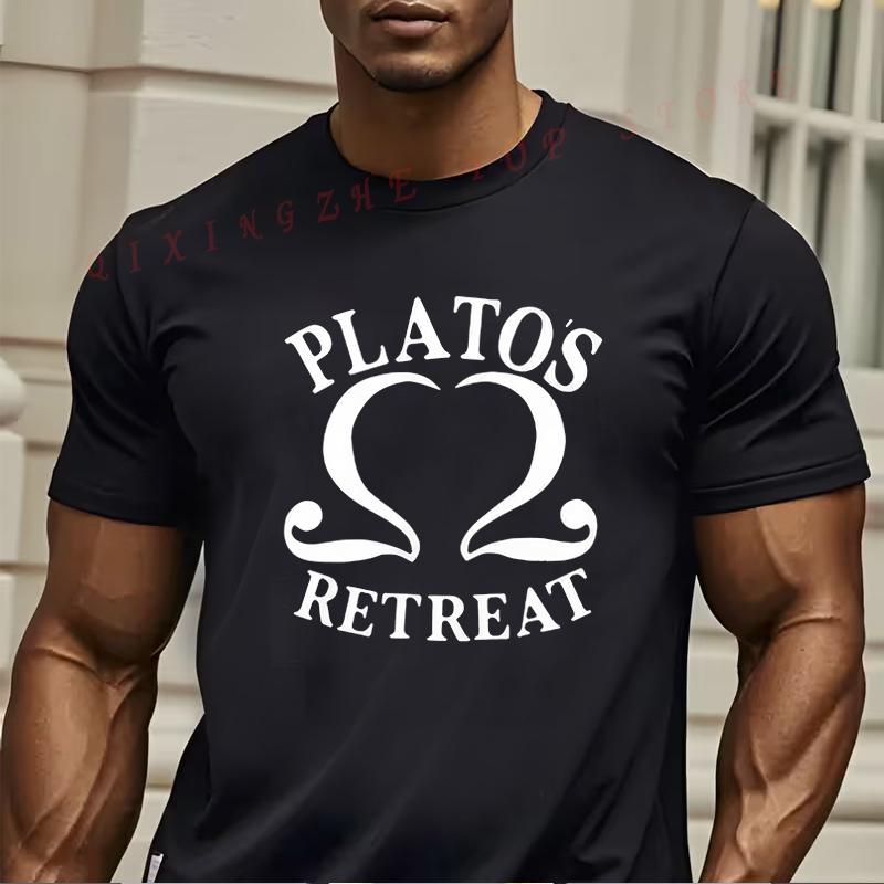 American Swing Platos Retreat T Shirt Funny Present For Mens Short Sleeve TShirts Oneck Top Tees 4XL
American Swing Platos Retreat T Shirt Funny Present For Mens Short Sleeve TShirts Oneck Top Tees 4XL