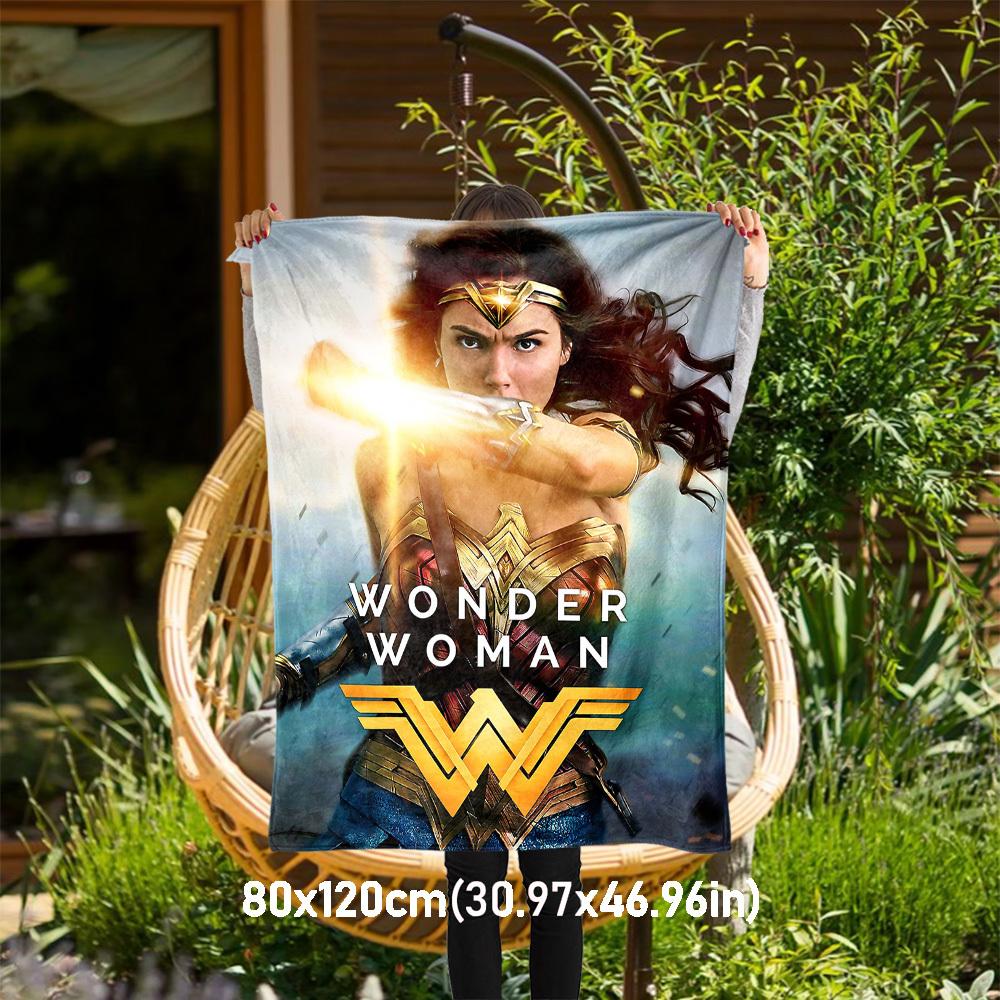 1pc Wonder WomanOutdoor Flannel Blanket Soft Plush Decor for Picnics, camping,Bedroom, Playroom, or Lunch Breakn1202A 80x120cm(31x47inch)
1pc Wonder WomanOutdoor Flannel Blanket Soft Plush Decor for Picnics, camping,Bedroom, Playroom, or Lunch Breakn1202A 80x120cm(31x47inch)