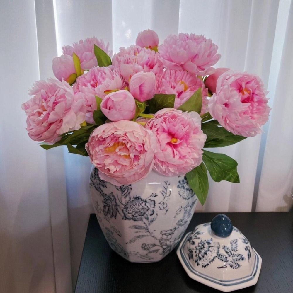 2 Heads Peony Lifelike Flowers Multicolor Simulation Plants Vivid Artificial Flower Peony Gift H
2 Heads Peony Lifelike Flowers Multicolor Simulation Plants Vivid Artificial Flower Peony Gift H