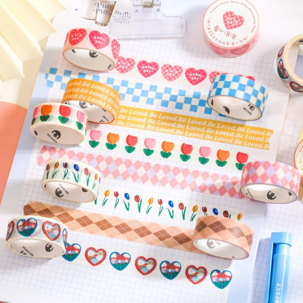 Heart Lattice Adhesive Diary Stickers Handaccount DIY PET Tape Sticker Album Decorative Stickers
Heart Lattice Adhesive Diary Stickers Handaccount DIY PET Tape Sticker Album Decorative Stickers