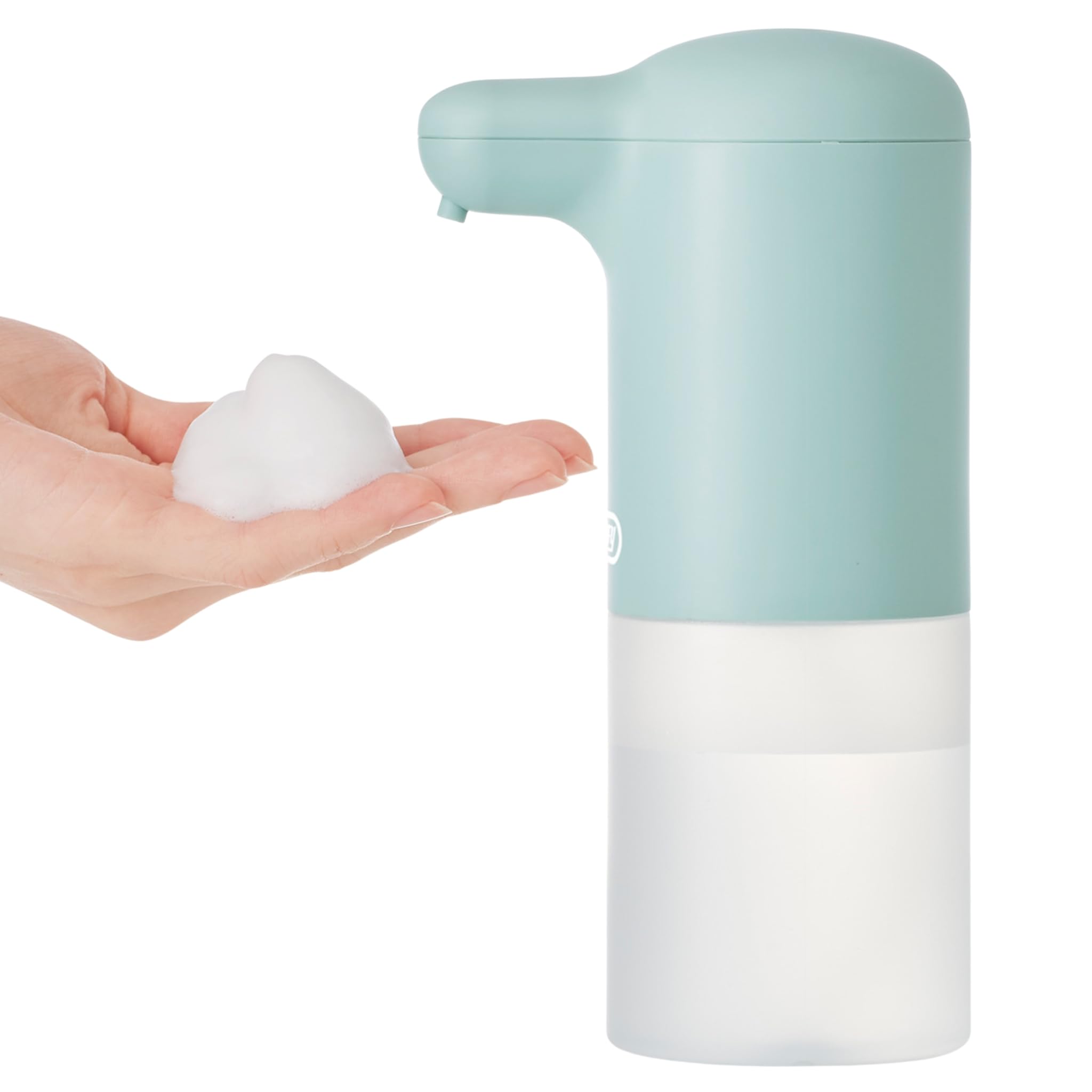 Toffy Automatic Soap Dispenser HW-DS4, Foaming Hand Soap Compatible, Automatic, Dense Foam, 0.3 Seconds, 300ml, IPX3 Waterproof, Pale Aqua, HW-DS4-PA
Toffy Automatic Soap Dispenser HW-DS4, Foaming Hand Soap Compatible, Automatic, Dense Foam, 0.3 Seconds, 300ml, IPX3 Waterproof, Pale Aqua, HW-DS4-PA