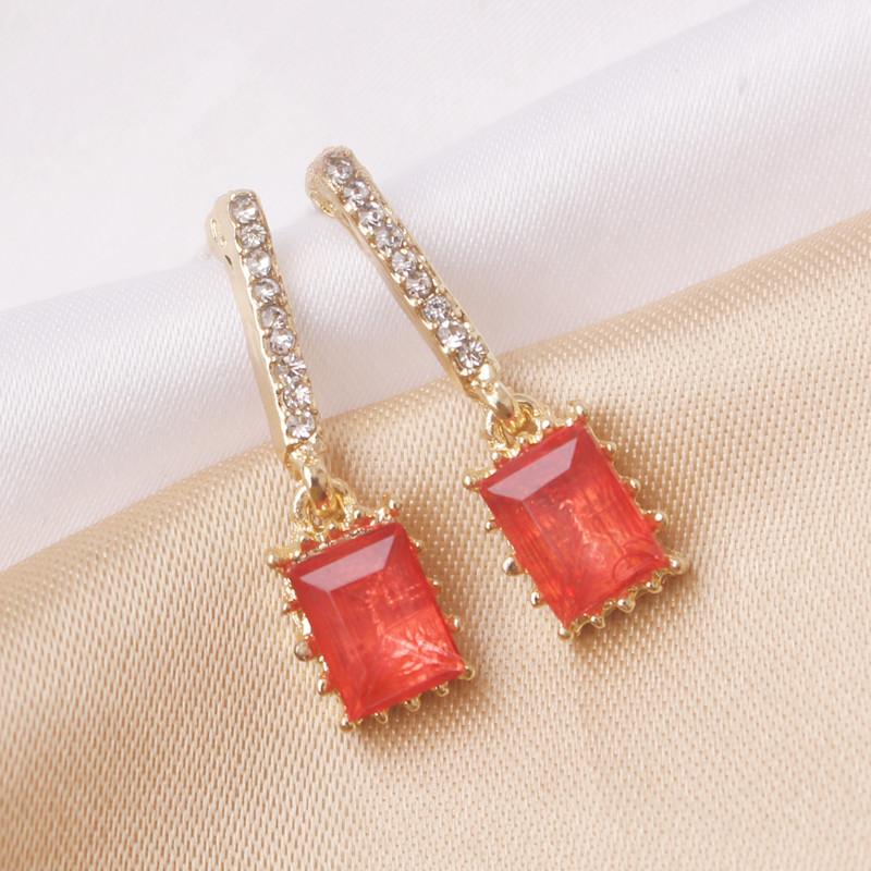Brief Orange Square Acrylic Drop Earrings for Women Korean Fashion Elegant Dangle Ear Zircon Wedding Party Trending Accessories красный
Brief Orange Square Acrylic Drop Earrings for Women Korean Fashion Elegant Dangle Ear Zircon Wedding Party Trending Accessories красный