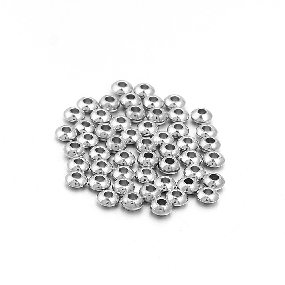 20/50pcs Gold Color Stainless Steel Beads Abacus Beads Loose Spacer Beads For Jewelry Making DIY Bracelet Necklace Accessories
20/50pcs Gold Color Stainless Steel Beads Abacus Beads Loose Spacer Beads For Jewelry Making DIY Bracelet Necklace Accessories
