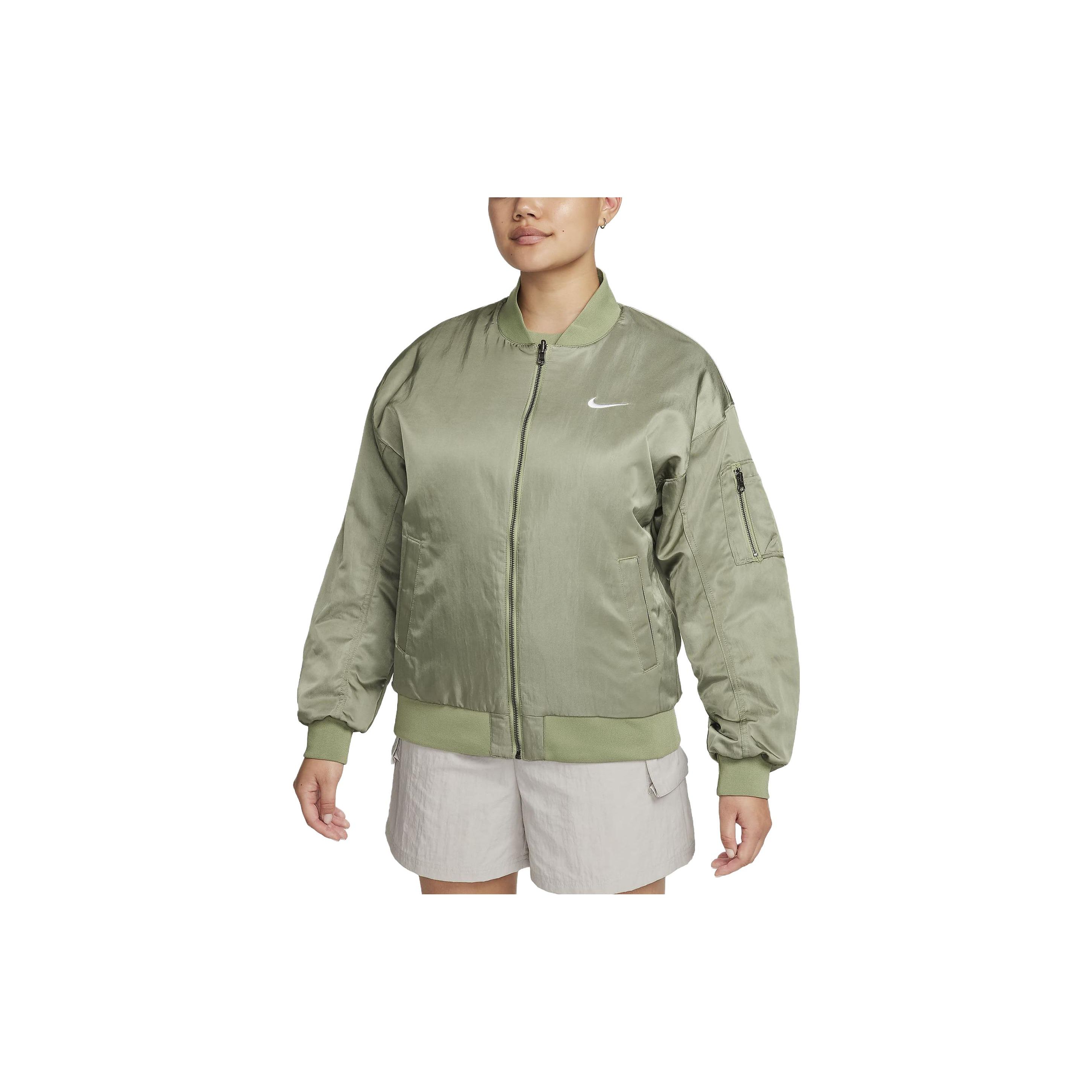 Куртка Nike Solid Color Baseball Collar Loose с длинным рукавом Женская куртка зеленая DV7876-386 L
Куртка Nike Solid Color Baseball Collar Loose с длинным рукавом Женская куртка зеленая DV7876-386 L