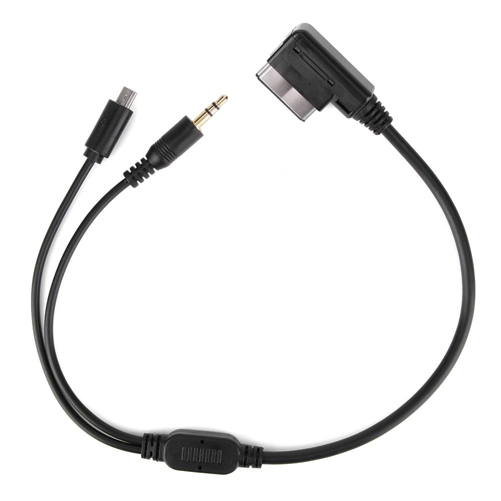 3.5mm Connector Cable AUX Charging Cable 12cm4.7in Fits for Benz S SL CLS Class AMI MMI Interface
3.5mm Connector Cable AUX Charging Cable 12cm4.7in Fits for Benz S SL CLS Class AMI MMI Interface