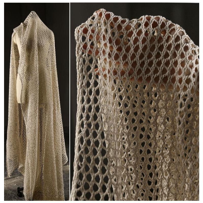 100/200x150cm Apricot Woven Large Mesh Hollow Texture Fabric See-through Grid Creative Retro DIY Fabric for Fashion Designers 50x150cm абрикосовый
100/200x150cm Apricot Woven Large Mesh Hollow Texture Fabric See-through Grid Creative Retro DIY Fabric for Fashion Designers 50x150cm абрикосовый