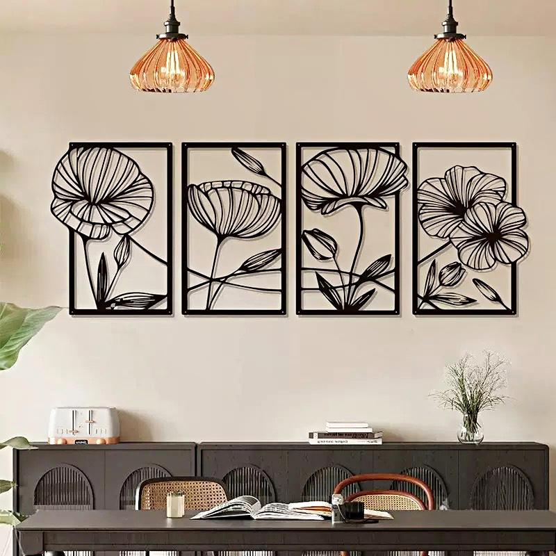 Handmade Carving Floral Patterns Mounted Metal Wall Decor Nordic Style Suitable For Sofa Backdrop Bedroom Home Decorations 1pc
Handmade Carving Floral Patterns Mounted Metal Wall Decor Nordic Style Suitable For Sofa Backdrop Bedroom Home Decorations 1pc