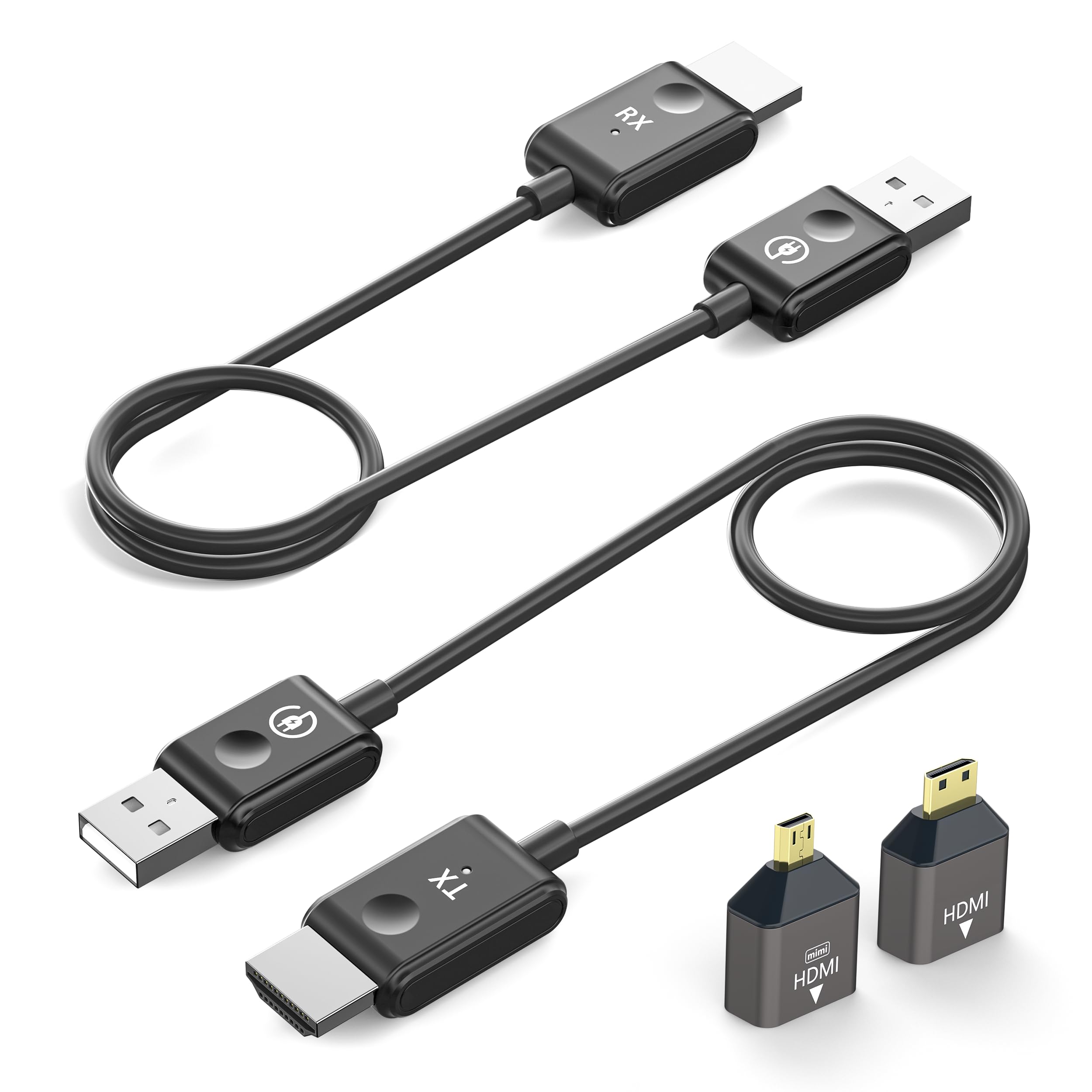 HDMI Wireless TIMBOOTECH Wireless HDMI Transmitter and Receiver Set Wireless 1080HD 50m 5G Low Latency No Wifi Required Wireless Video Transmission
HDMI Wireless TIMBOOTECH Wireless HDMI Transmitter and Receiver Set Wireless 1080HD 50m 5G Low Latency No Wifi Required Wireless Video Transmission