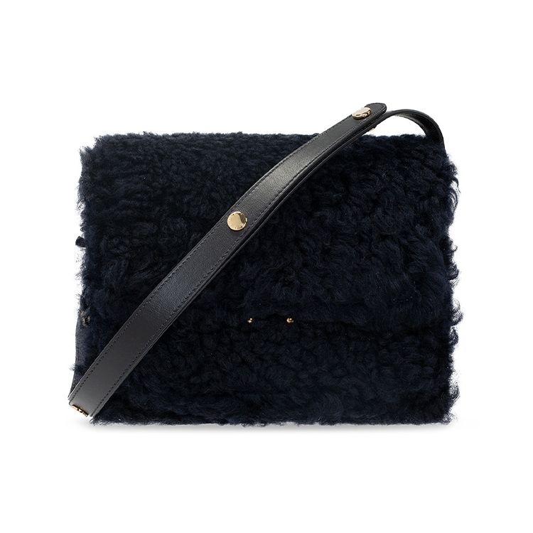 Marni Trunk Removable Adjustable Shoulder Strap Calfskin Lambskin Handheld Shoulder Bag Women Handbags Navy-Blue SBMPN09Q17LM071Z444N Basic Set (Bag+Dust Bag)
Marni Trunk Removable Adjustable Shoulder Strap Calfskin Lambskin Handheld Shoulder Bag Women Handbags Navy-Blue SBMPN09Q17LM071Z444N Basic Set (Bag+Dust Bag)