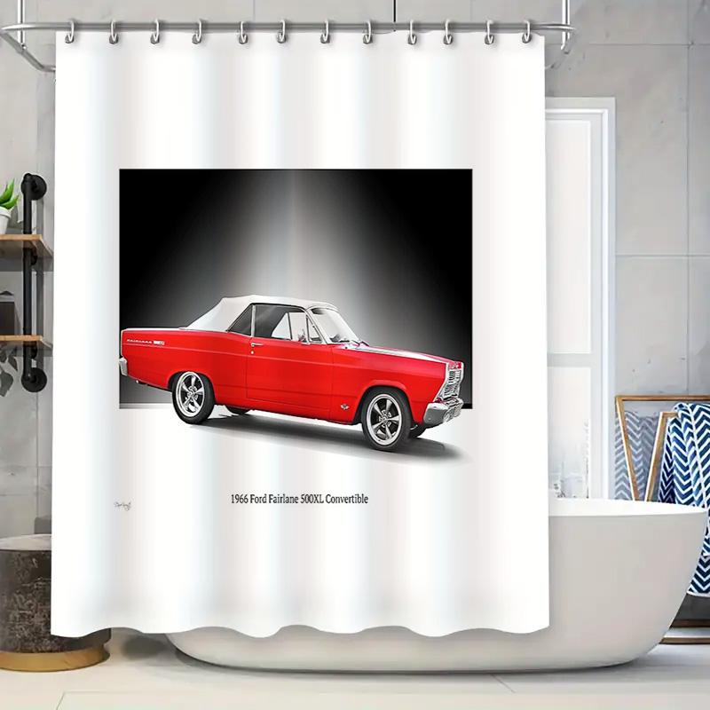 Vintage 1966 Ford Fairlane 500Xl Convertible Classic Car Automotive Wall Art Home Decor Shower Curtain W60H190(CM)-1 Pcs
Vintage 1966 Ford Fairlane 500Xl Convertible Classic Car Automotive Wall Art Home Decor Shower Curtain W60H190(CM)-1 Pcs