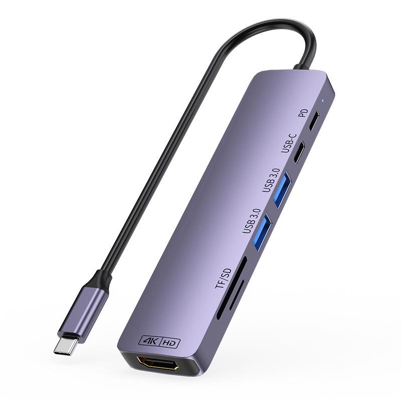 USB-C Expansion Hub: USB 3.0, 100W Charging, 4K 60Hz Display, Docking Station
USB-C Expansion Hub: USB 3.0, 100W Charging, 4K 60Hz Display, Docking Station
