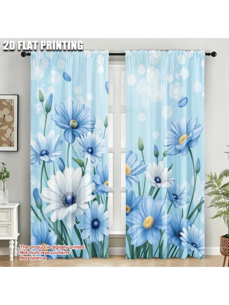 Plane Printing Creative Curtains Beautiful Flower Leaves Polyester Fabric Without Rod Home Decor Living Room Curtain Made Of Washable Area Ready W100*H70(CM)-Grommet top&1PCS
Plane Printing Creative Curtains Beautiful Flower Leaves Polyester Fabric Without Rod Home Decor Living Room Curtain Made Of Washable Area Ready W100*H70(CM)-Grommet top&1PCS
