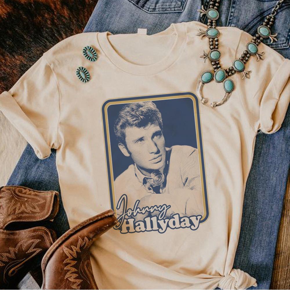 Джонни Холлидей топ женская футболка Y2K женская графическая одежда 4XL
Джонни Холлидей топ женская футболка Y2K женская графическая одежда 4XL