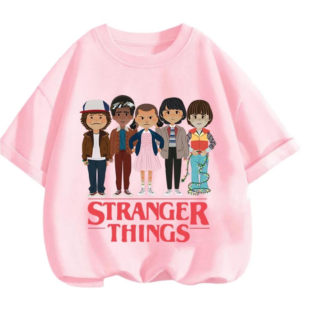 Stranger Things Cartoon T Shirt Summer Street Style Casual Round Neck Tee For Young Kids 110
Stranger Things Cartoon T Shirt Summer Street Style Casual Round Neck Tee For Young Kids 110