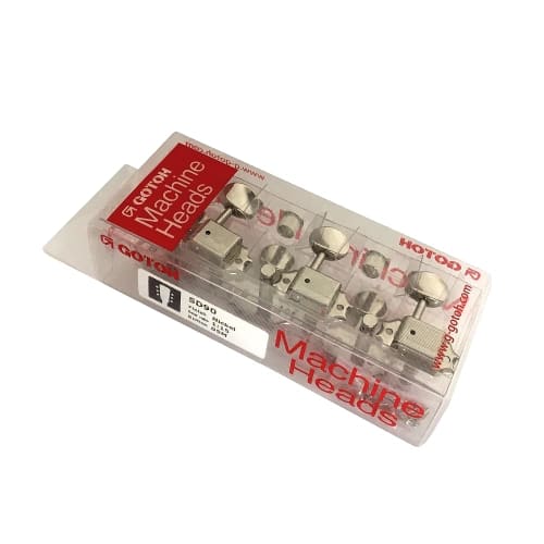 GOTOH SD90-05M/Nickel/L3+R3 Guitar Tuners
GOTOH SD90-05M/Nickel/L3+R3 Guitar Tuners