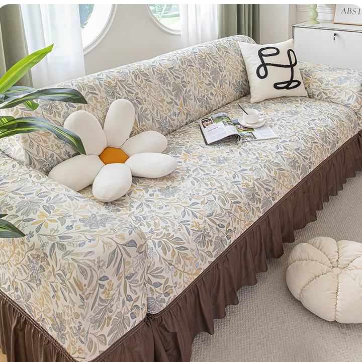 Summer New Sofa Cover All Inclusive Elastic Universal Cover Simple and Universal Anti Slip Sofa Summer Ice Silk Sofa Cover 90-140cm
Summer New Sofa Cover All Inclusive Elastic Universal Cover Simple and Universal Anti Slip Sofa Summer Ice Silk Sofa Cover 90-140cm
