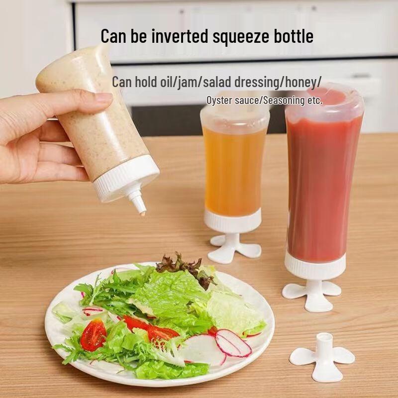 Invertible Squeeze Condiment Bottles
Invertible Squeeze Condiment Bottles