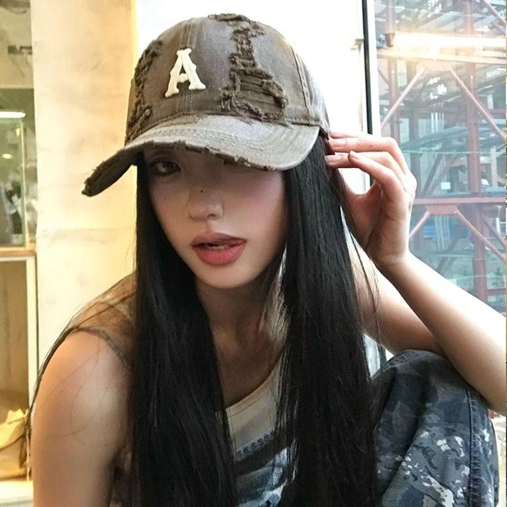Vintage Holes Peaked Cap Y2k Snapback Cap Adjustable Letter Baseball Hat Spicy Girls хакі
Vintage Holes Peaked Cap Y2k Snapback Cap Adjustable Letter Baseball Hat Spicy Girls хакі
