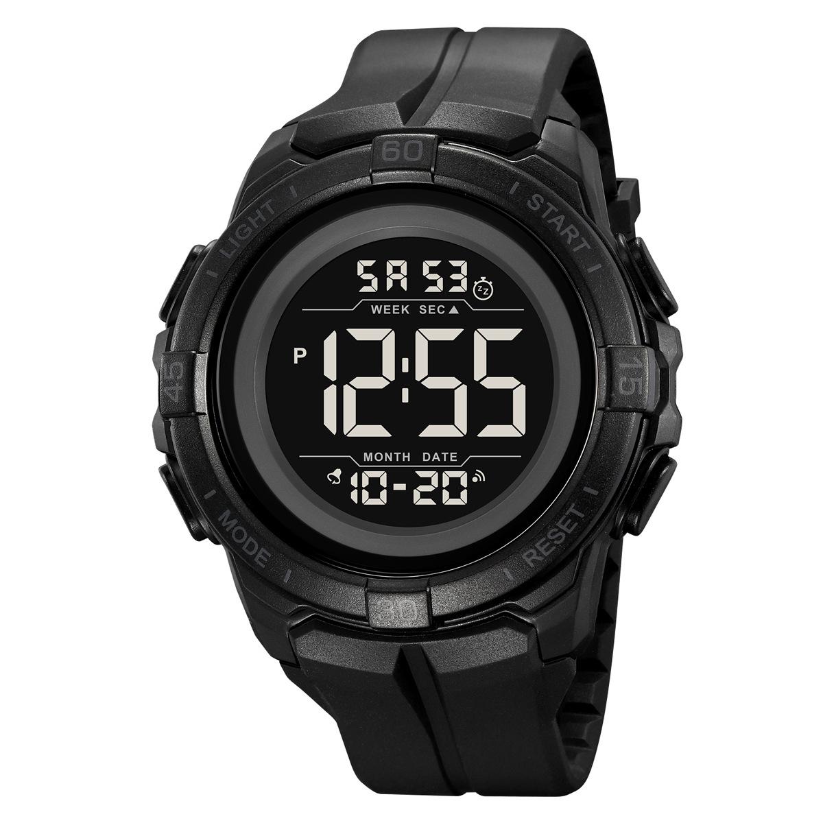 Multifunctional chronograph electronic watch men s outdoor sports waterproof student watch source чорний
Multifunctional chronograph electronic watch men s outdoor sports waterproof student watch source чорний