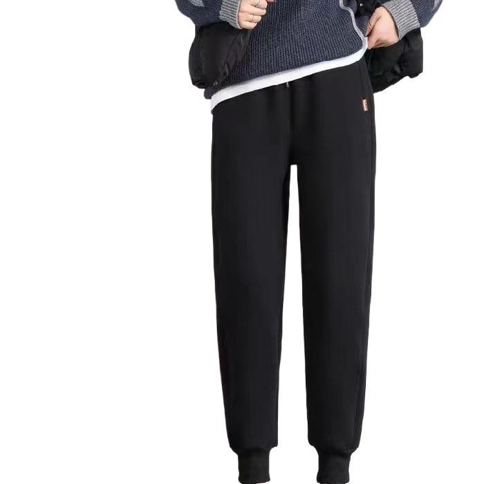 Plus Size Casual Lambswool Fleece Sweatpants - Autumn/Winter Collection M (for 90-105 jin) чорний
Plus Size Casual Lambswool Fleece Sweatpants - Autumn/Winter Collection M (for 90-105 jin) чорний