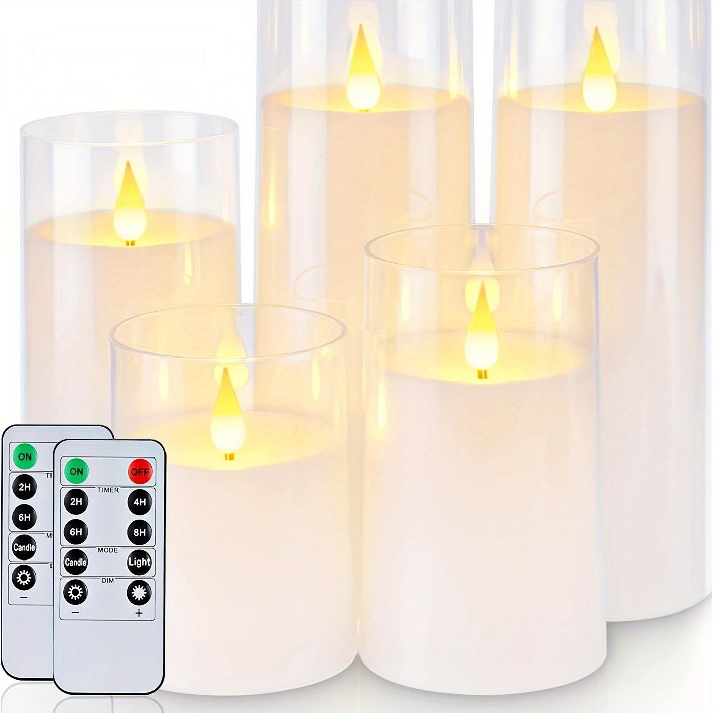 Упаковка из 5 штук Включает в себя пульт дистанционного управления, таймер цикла для регулировки яркости, теплый свет, мерцающее пламя, используется для рождественских вечеринок, Хэллоуина. 5pcs белый
Упаковка из 5 штук Включает в себя пульт дистанционного управления, таймер цикла для регулировки яркости, теплый свет, мерцающее пламя, используется для рождественских вечеринок, Хэллоуина. 5pcs белый