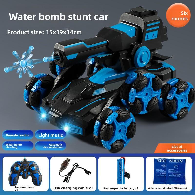 Шестиколесный танк-каскадер с беспроводным управлением и качающимися рычагами, для соревнований, танк с водяными бомбами, детская игрушка на день рождения
Шестиколесный танк-каскадер с беспроводным управлением и качающимися рычагами, для соревнований, танк с водяными бомбами, детская игрушка на день рождения