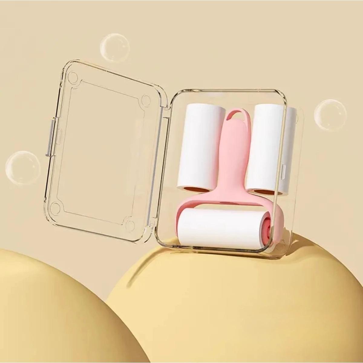 Portable Mini Lint Roller, Tear‑Off High Adhesive Sticky Paper, Clothes Cleaning Brush for Dust & Pet Hair Removal рожевий
Portable Mini Lint Roller, Tear‑Off High Adhesive Sticky Paper, Clothes Cleaning Brush for Dust & Pet Hair Removal рожевий