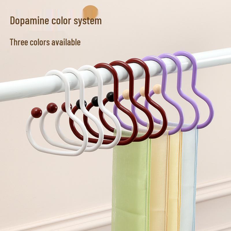 Dopamine Wardrobe Hooks: No-Punch Closet Tie, Belt & Scarf Storage
Dopamine Wardrobe Hooks: No-Punch Closet Tie, Belt & Scarf Storage