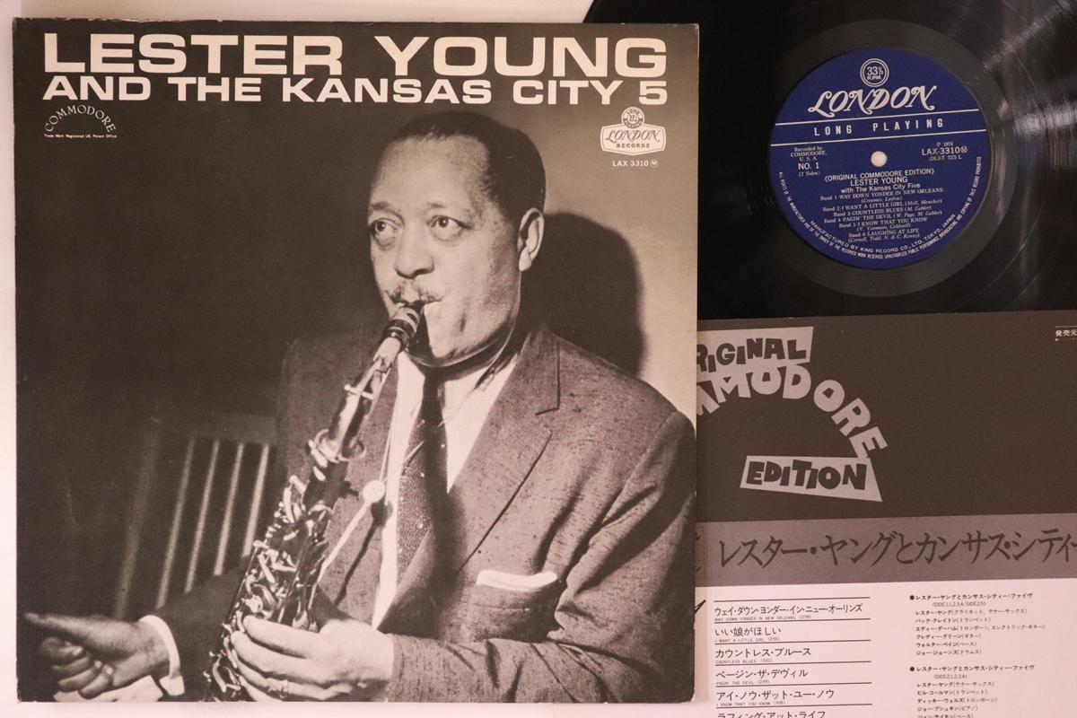 LP Record LESTER YOUNG - Lester Young With The Kansas City F LAX3310 LONDON 1974 Japan Jazz
LP Record LESTER YOUNG - Lester Young With The Kansas City F LAX3310 LONDON 1974 Japan Jazz