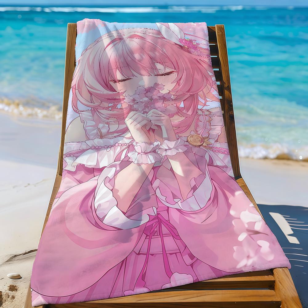 Game Honkai Impact Elysia Towel Sports Quick Dry Travel Camping Gear Sandproof Soft Light Large Beach Towel W40*H60(CM)
Game Honkai Impact Elysia Towel Sports Quick Dry Travel Camping Gear Sandproof Soft Light Large Beach Towel W40*H60(CM)