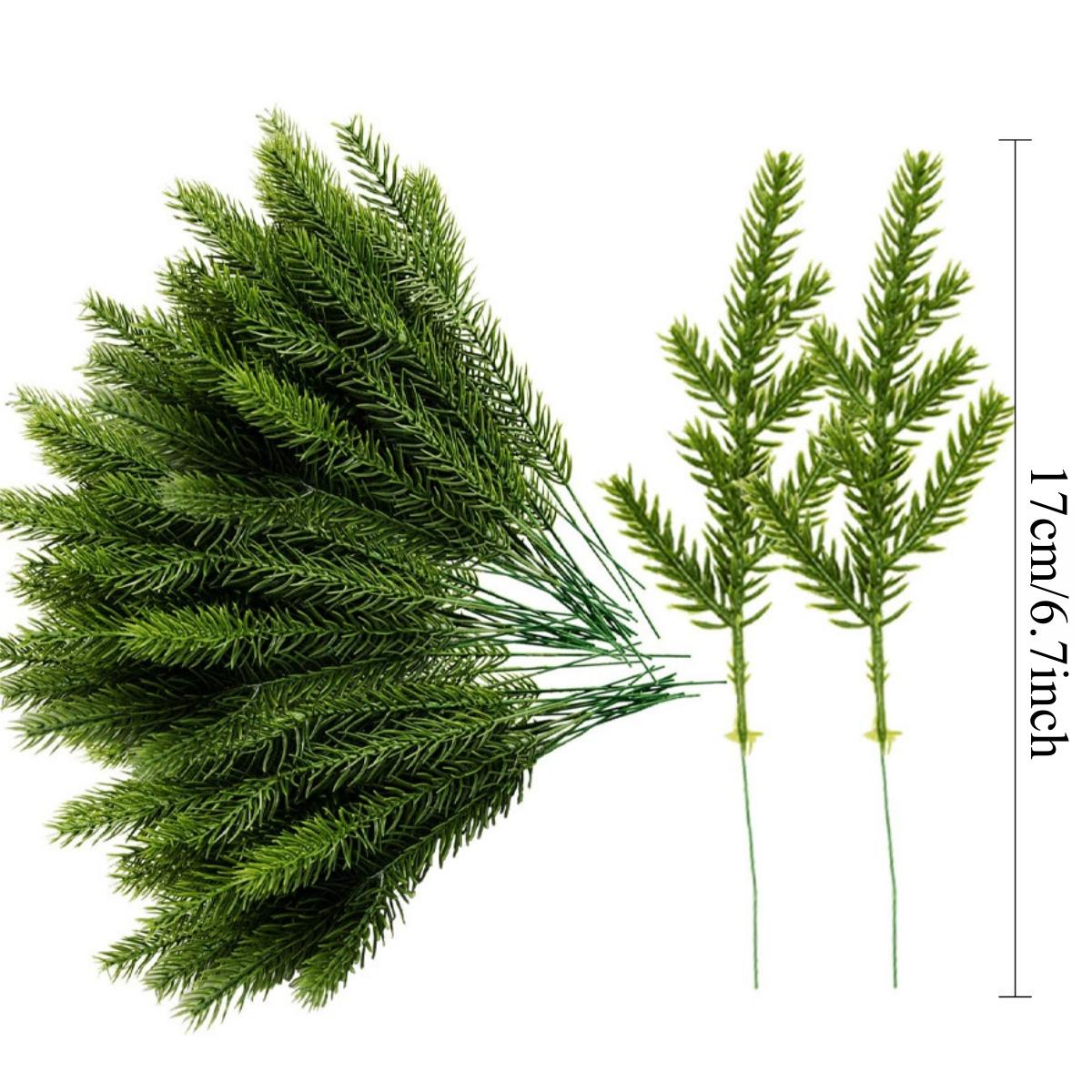 20Pcs Christmas Artificial Pine Needles Branches Green Fake Pine Stems DIY Garland Home Party Decoration Xmas New Year Gifts 5PCS
20Pcs Christmas Artificial Pine Needles Branches Green Fake Pine Stems DIY Garland Home Party Decoration Xmas New Year Gifts 5PCS