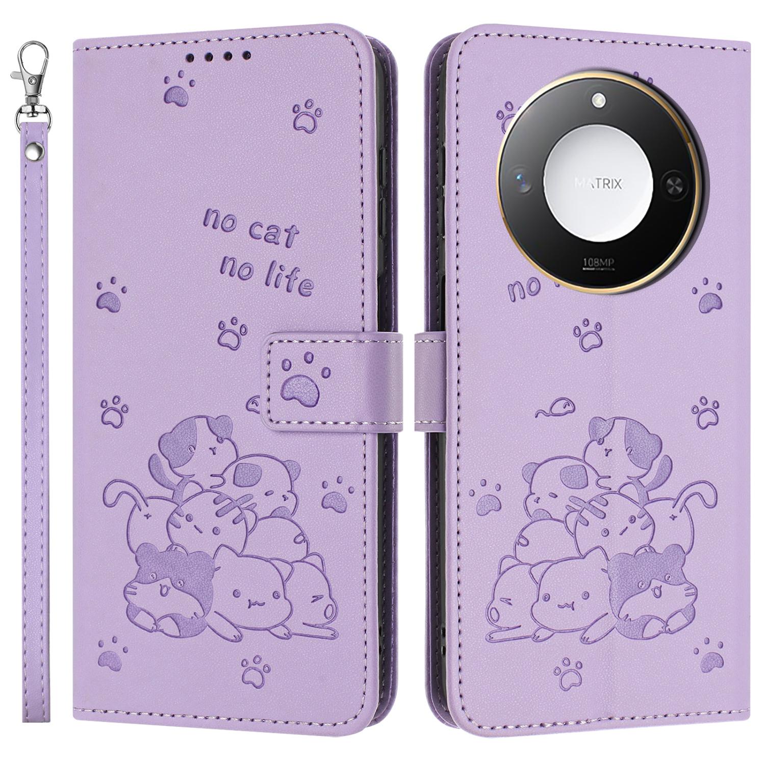 For Honor X9c Smart 5G/X60 5G Case with Strap Cats Imprint Leather Wallet Phone Cover C
For Honor X9c Smart 5G/X60 5G Case with Strap Cats Imprint Leather Wallet Phone Cover C
