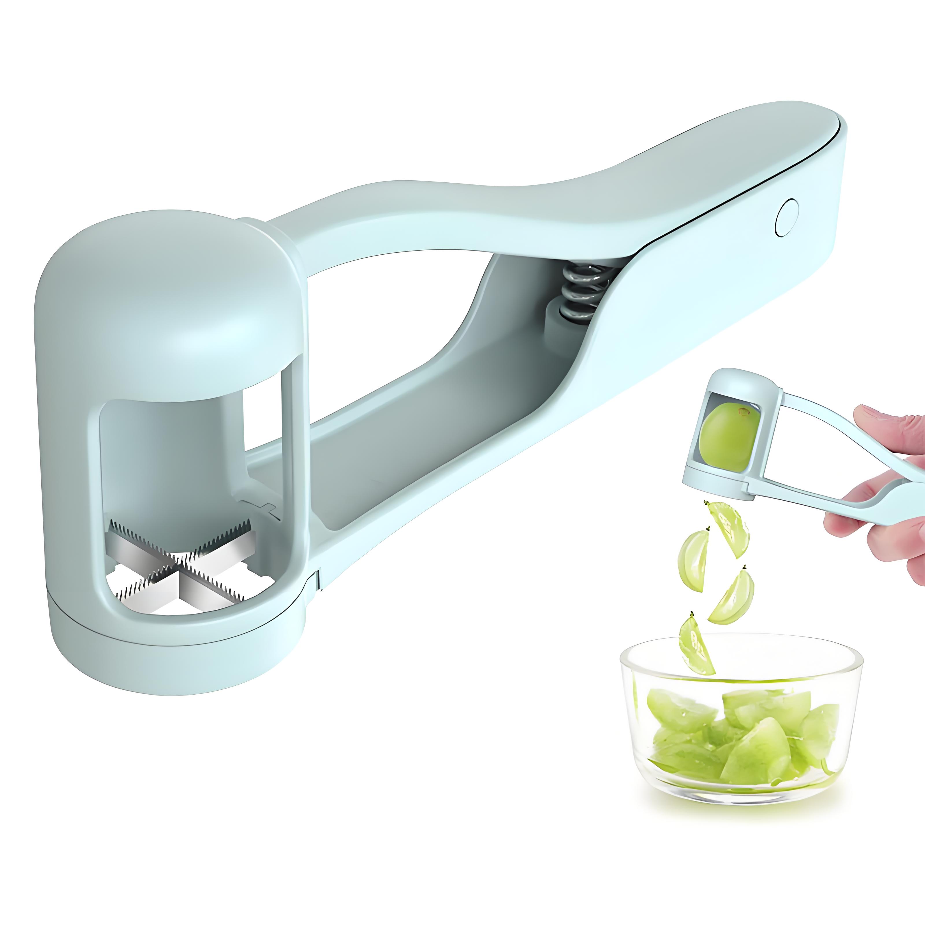Grape Slicer Grape Cherry Tomato Strawberry Cutter Suitable for Vegetable Fruit Salad Stainless Steel Kitchen Small Tool зелений
Grape Slicer Grape Cherry Tomato Strawberry Cutter Suitable for Vegetable Fruit Salad Stainless Steel Kitchen Small Tool зелений