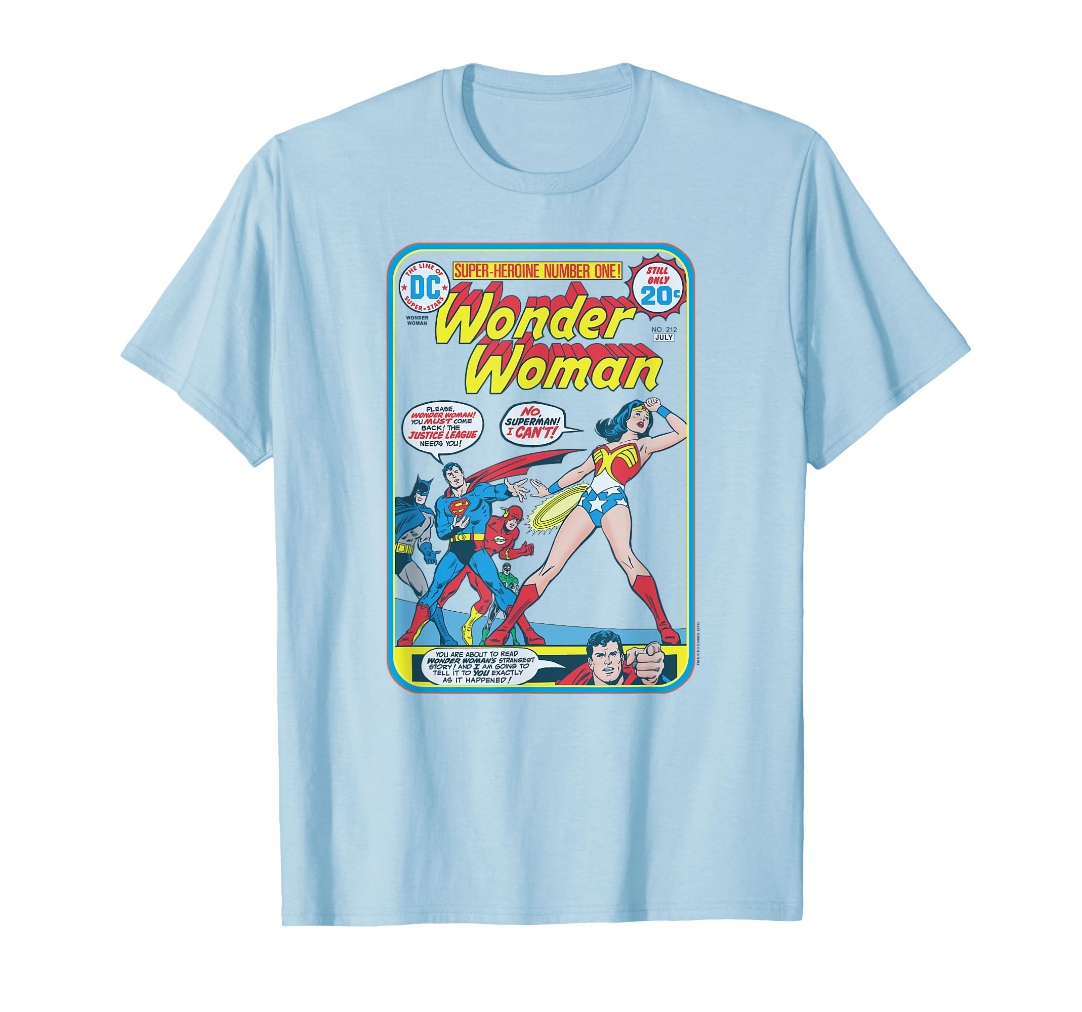 Wonder Woman #212 Cover T-Shirt
Wonder Woman #212 Cover T-Shirt