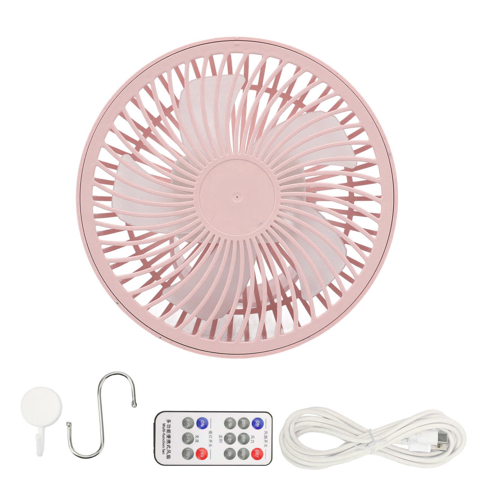 4 in 1 Camping Light Fan 3 Levels Adjustment Wind Distance Dense Grid Hanging Tent Fan with Remote Control 2 Hook
4 in 1 Camping Light Fan 3 Levels Adjustment Wind Distance Dense Grid Hanging Tent Fan with Remote Control 2 Hook