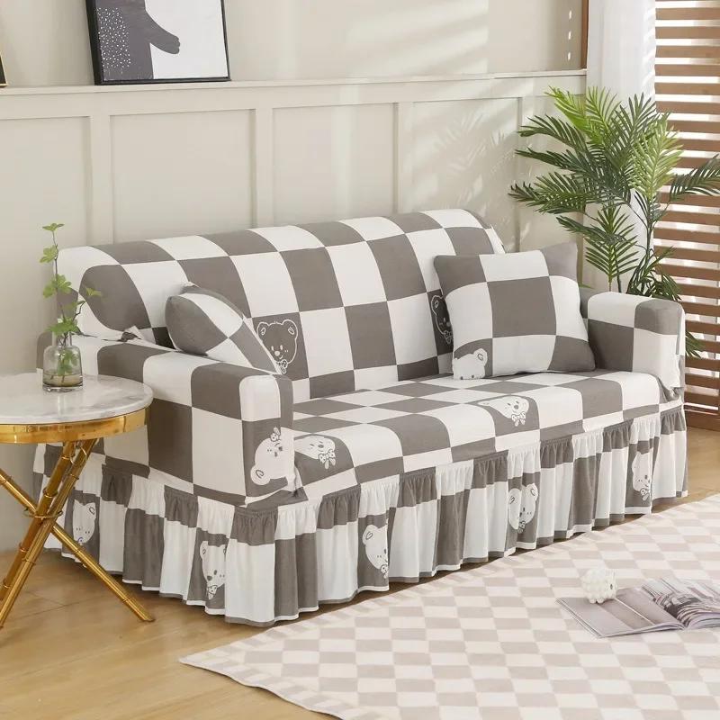 1PC Чехол для дивана с юбкой из листьев дерева, жаккардовый эластичный чехол для дивана для гостиной на 1/2/3/4 места, дома для канапе 2 Seater
1PC Чехол для дивана с юбкой из листьев дерева, жаккардовый эластичный чехол для дивана для гостиной на 1/2/3/4 места, дома для канапе 2 Seater