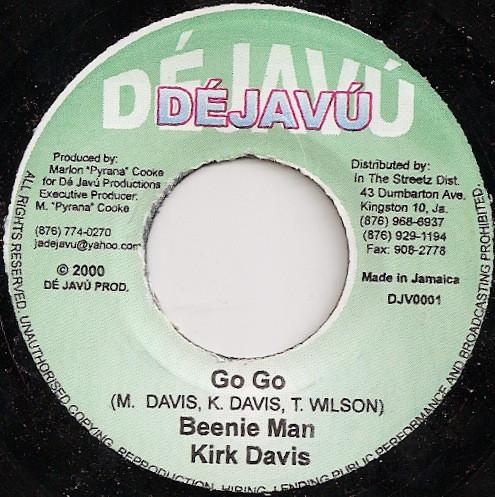 7inch Record BEENIE MAN, KIRK DAVIS - Go Go DJV0001 Djav 2000 Jamaica Reggae, Ska & Dub Used
7inch Record BEENIE MAN, KIRK DAVIS - Go Go DJV0001 Djav 2000 Jamaica Reggae, Ska & Dub Used