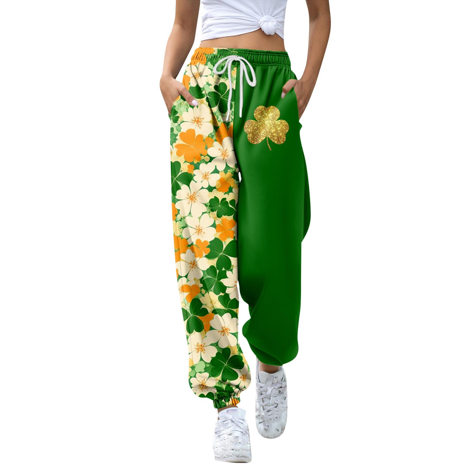 Женская мода ул.. День Святого Патрика свободные однотонные повседневные спортивные штаны с завязками на талии XL жёлтый
Женская мода ул.. День Святого Патрика свободные однотонные повседневные спортивные штаны с завязками на талии XL жёлтый