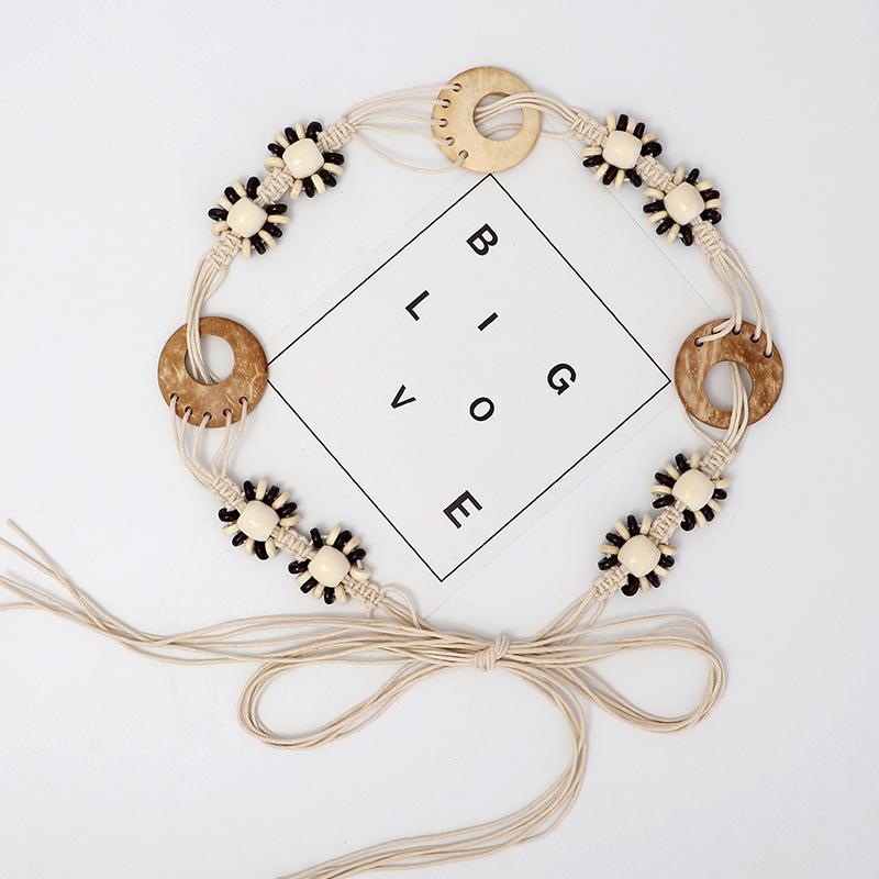 Rope White Woven Waist Belt For Summer Casual Women Accessory Fashion Beige
Rope White Woven Waist Belt For Summer Casual Women Accessory Fashion Beige