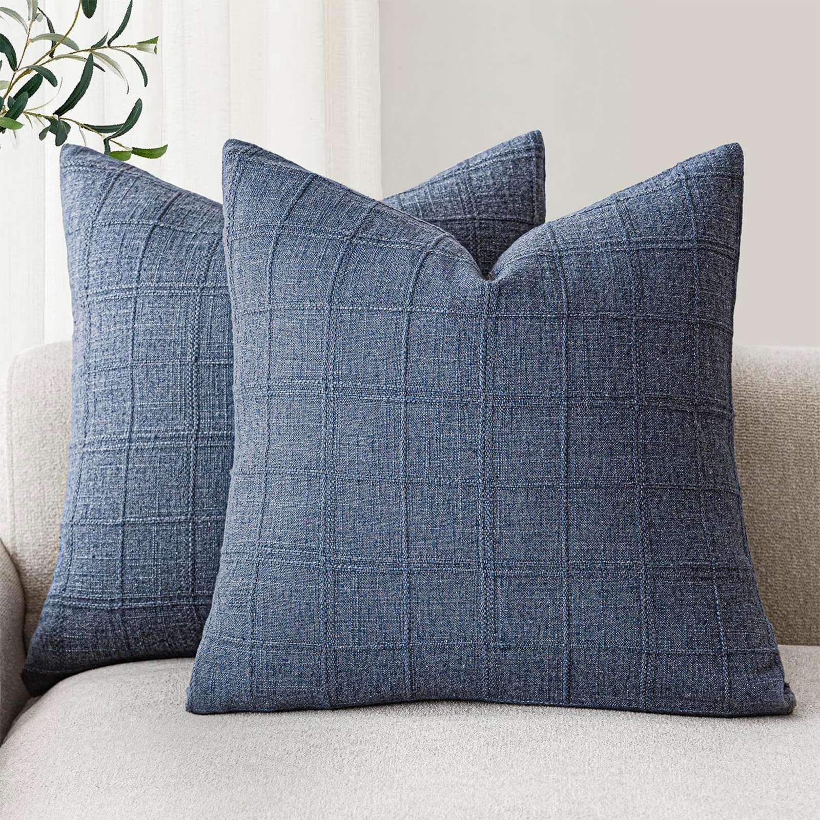 Checkered Linen Decorative Pillow Cover, Vintage Neutral Cushion Cover, Modern Bohemian Sofa Chair Bedroom Home Decor One Size синий
Checkered Linen Decorative Pillow Cover, Vintage Neutral Cushion Cover, Modern Bohemian Sofa Chair Bedroom Home Decor One Size синий