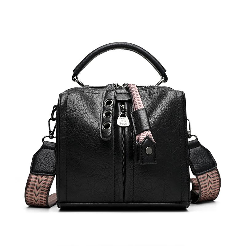 Vintage Women s Bag PU Shoulder Bag Large Capacity Handbag чорний
Vintage Women s Bag PU Shoulder Bag Large Capacity Handbag чорний