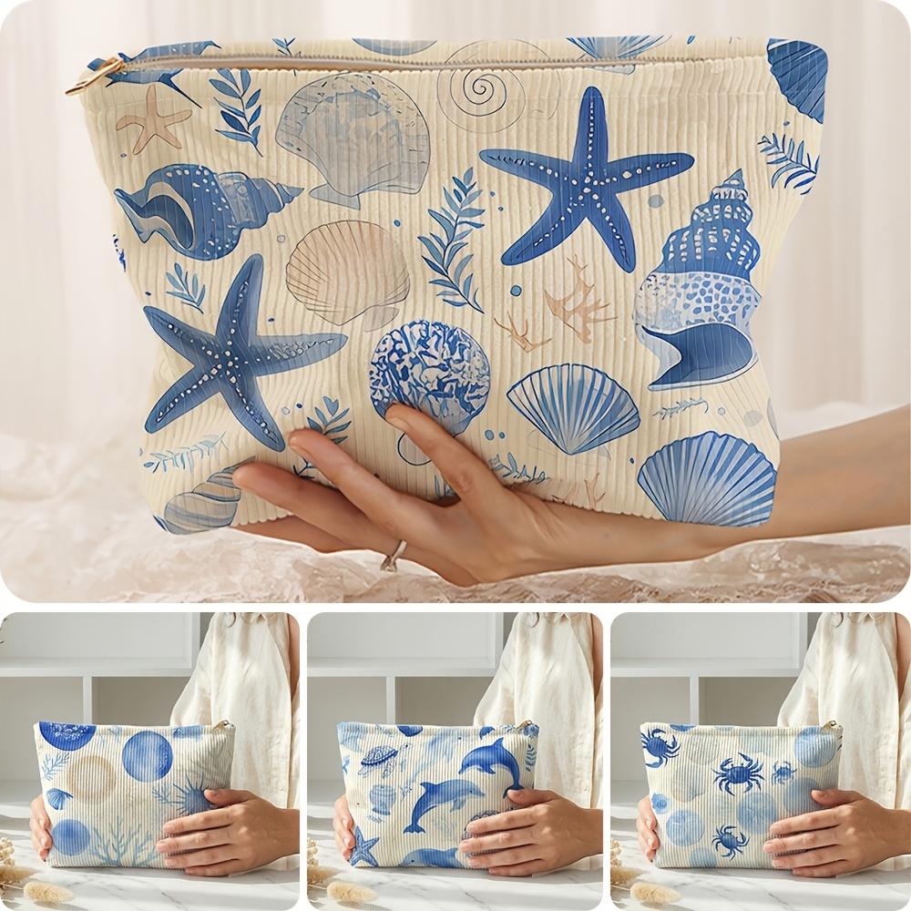 Shell Starfish Print Makeup Bag, Lightweight Zipper Lined Travel Pouch for Toiletries, Unisex Cosmetic Organizer for Women Men бежевый
Shell Starfish Print Makeup Bag, Lightweight Zipper Lined Travel Pouch for Toiletries, Unisex Cosmetic Organizer for Women Men бежевый