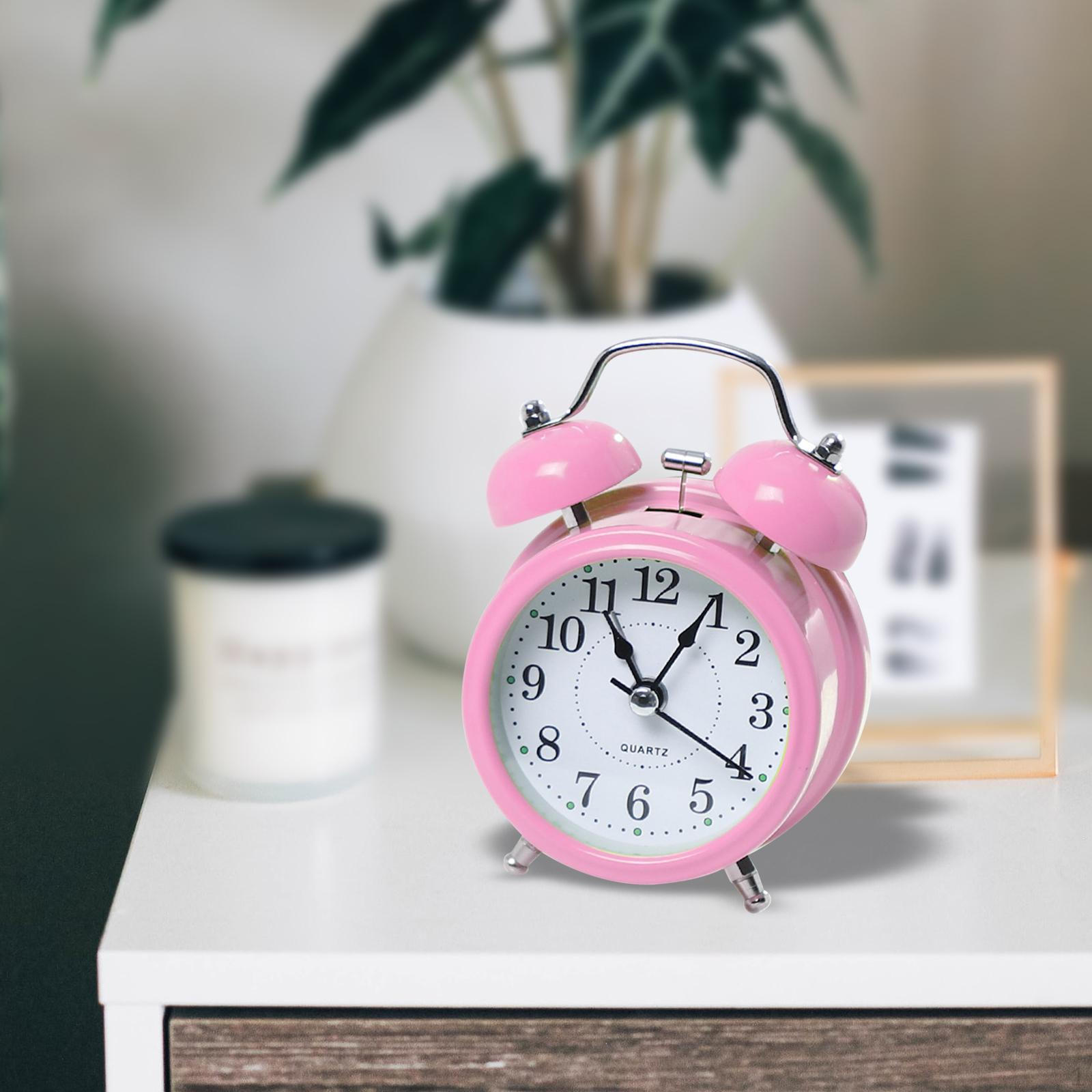 Alarm Clock Backlight Classic with Night Light Analog Loud for Bedroom Bedside Table рожевий
Alarm Clock Backlight Classic with Night Light Analog Loud for Bedroom Bedside Table рожевий
